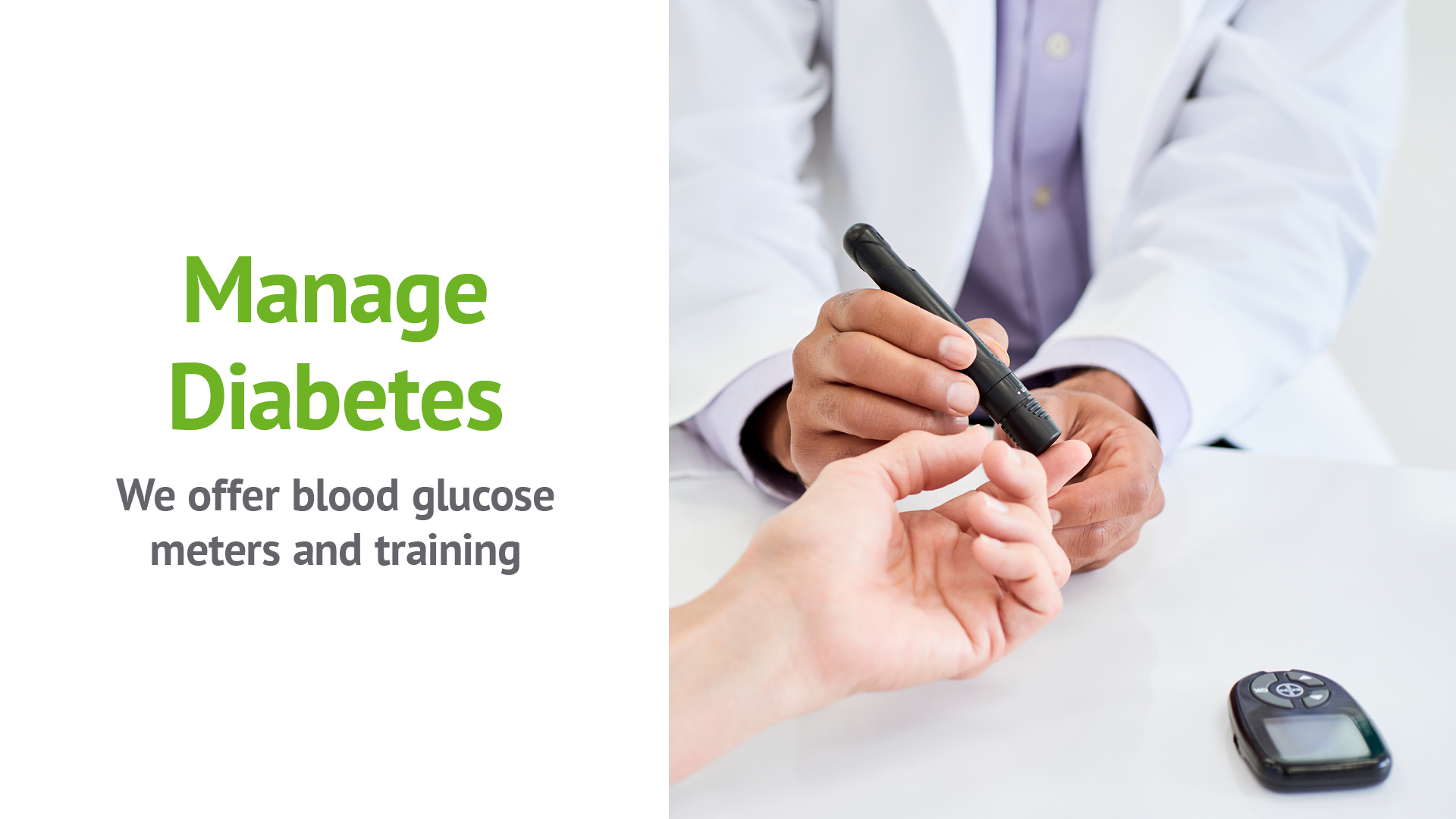 free diabetes management with Newmarket pharmacist